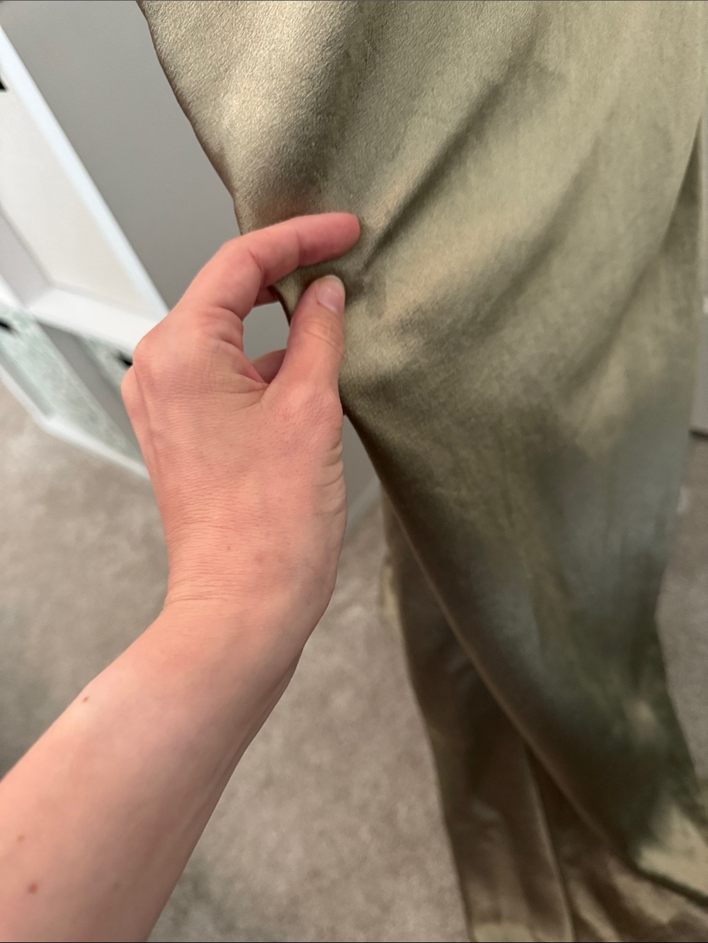 Birdy Grey Mia Dress
Shiny Satin Moss Green - Picture 8 of 12